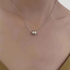 Elegant Cute Stainless Steel Bead Necklace for Women